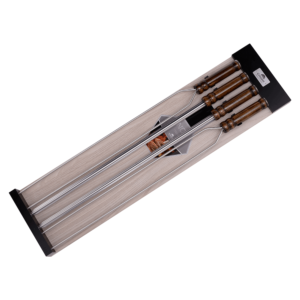 Kit Inox c/ 4 Espetos Gr0608 Grilazer