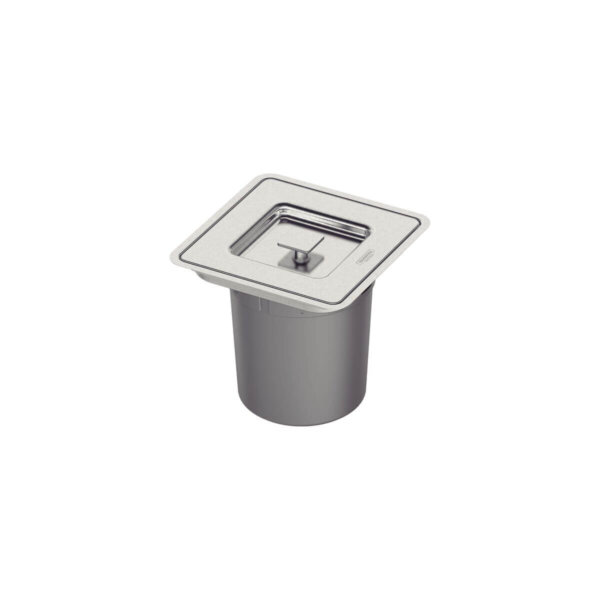 Lixeira Embutir Inox Tramontina