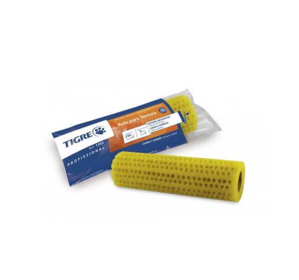 Rolo para Textura Profissional Tigre