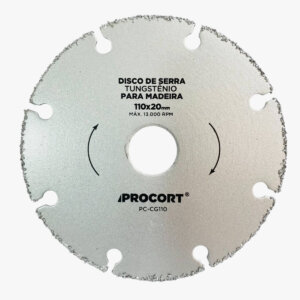 Disco Corte de Madeira Tungstênio 110mm Procort