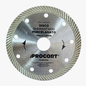 Disco Diamantado para Porcelanato  110mm Procort