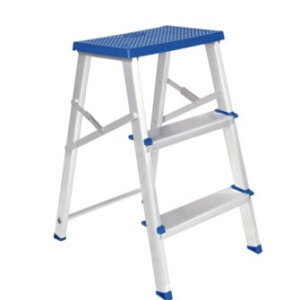 Escada 3 Degraus de Alumínio Banqueta Até 120kg Mor