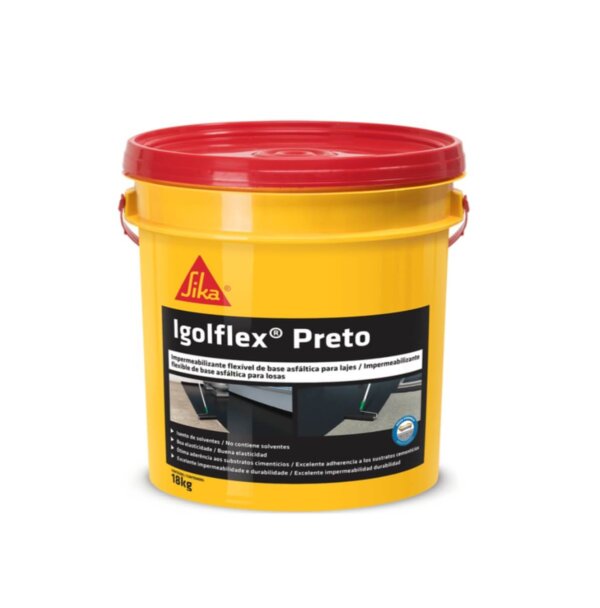 Sika Igolflex Preto 18Kg