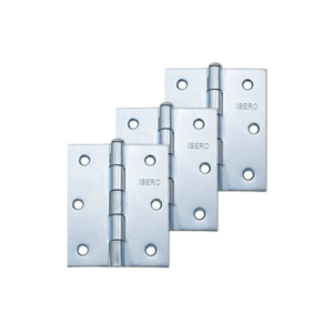 Dobradiça Galvanizada 3.1/2’’ Ref. 11406 Isero 3 Peças