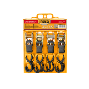 Jogo Cinta C/Catraca 0,65tx6m C/4 Pc Ingco HRSP065607