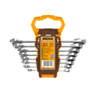 Jogo De Chaves Combinadas Com Catraca 8 A 19mm C/8 Pc Ingco HKSPAR1082