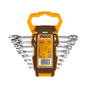 Jogo De Chaves Combinadas Cr-V 6 A 19mm C/ 8 Peças Ingco HKSPA1088