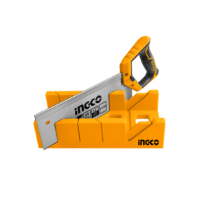 Kit Caixa Meia Esquadria Com Serrote Costa 12" Ingco HMBSK30082