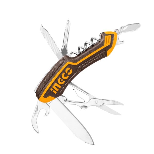 Canivete Aço Inox 10 Funçoes Ingco HMFK8108