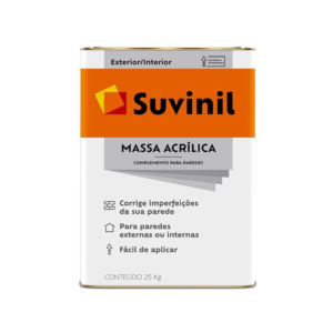 Massa Acrilica 25kg Suvinil