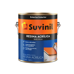 Resina Incolor 3,6l Base Agua Suvinil