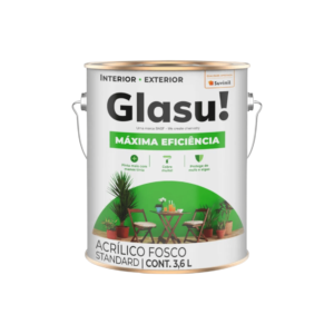 Glasu Acrílico Stand. Máxima Eficiência Algodao Egipcio 3,6l