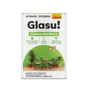 Glasu Acrílico Stand. Máxima Eficiência Base A2 16l
