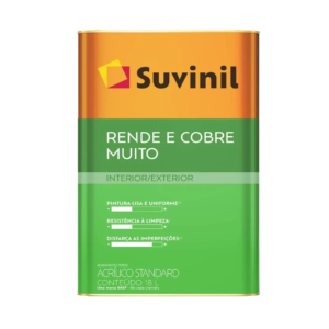 Acrílico Stand. Rende E Cobre Muito Areia 18l Suvinil