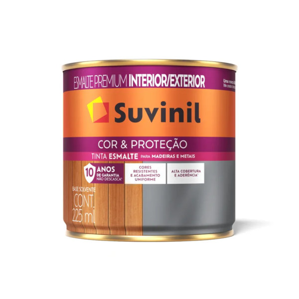 Esmalte Cor E Proteção 225ml Vermelho Suvinil