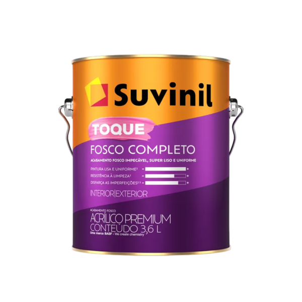 Acrílico Premium Fosco Completo Palha 3,6l Suvinil