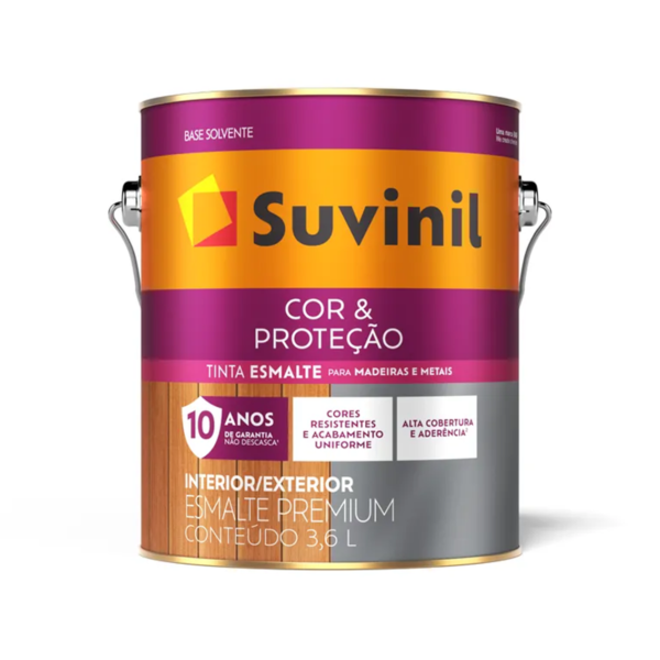 Esmalte Cor E Proteção 3,6l Azul Del Rey Suvinil