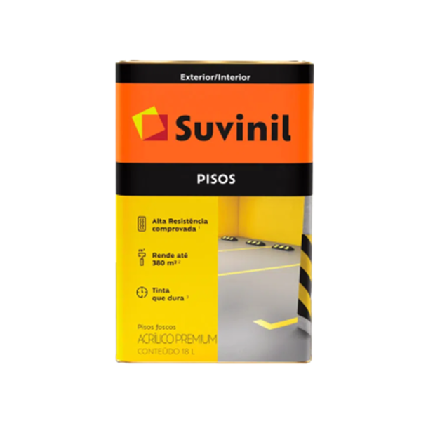 Acrílico Premium Piso Fosco Azul 18l Suvinil