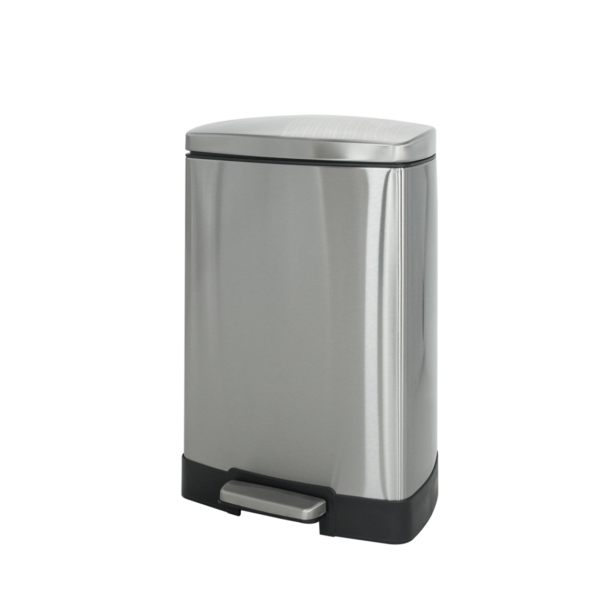 Lixeira De Aço Inox Elite 12l Good
