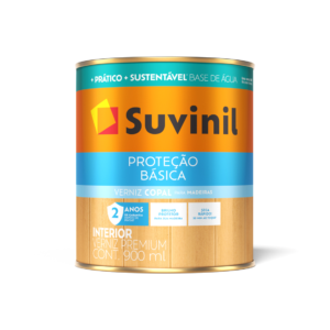 Verniz Premium Brilhante Brilho Básico Natural 900ml Copal Suvinil