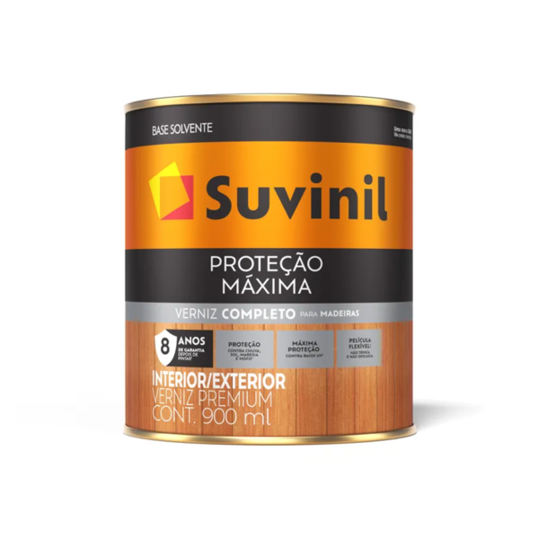 Verniz Premium Brilhante Longa Duracao 900ml Imbuia Suvinil