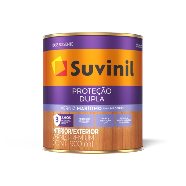 Verniz Premium Proteçao Dupla Fosco Natural 900ml Marítimo Suvinil