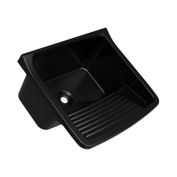 Tanque Lavar Roupa Preto 47x43x27 Tq0/Sc Astra