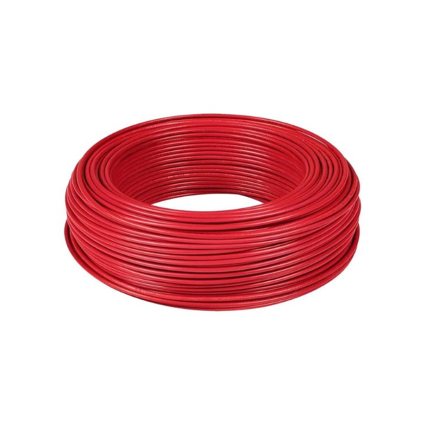 Cabo Elétrico Flexível 2,5mm 750v (Rolo C/ 100m) Cobrecom (Vermelho)
