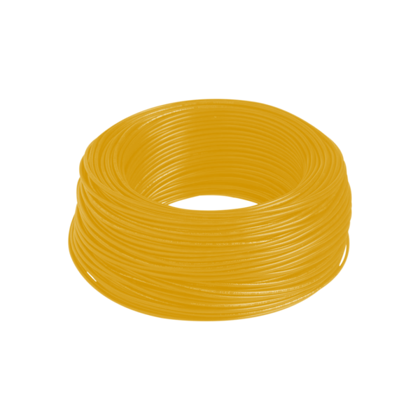 Cabo Elétrico Flexível 2,5mm 750v (Rolo C/ 100m) Cobrecom (Amarelo)