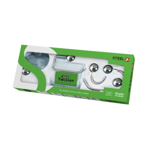 Kit Acessórios P/ Banheiro 5 Pçs Twister-Steel