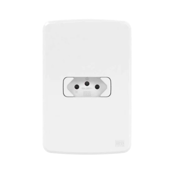 Tomada 2p+T 10a 250v Branco Composé Weg