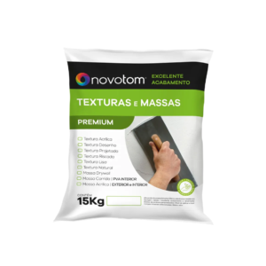 Textura Acrílica Premium15kg Branca Novotom