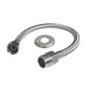 Engate Flexível Trançado Inox – 60 Cm - Flex60-In Flvx Hidro