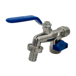 Torneira De Tanque Dupla Zamak – 1/2″ – 3/4″ - Ttd-Zm Flvx Hidro