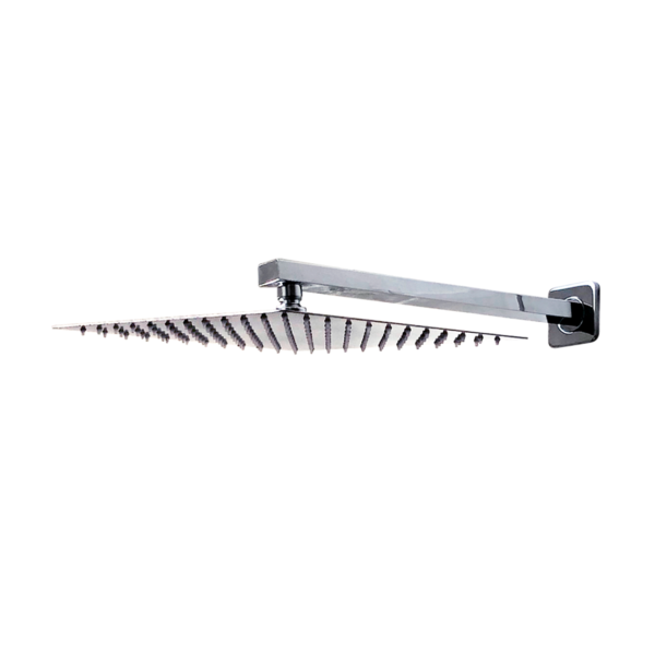 Ducha Slim De Parede/Horizontal 25 X 25 Cm – Inox - Ch-25h Flvx Hidro