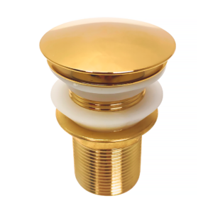 Válvula Click 1 1/4″ Inox Gold - Vc114-Gol Flvx Hidro