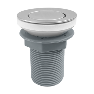 Válvula Click 1 1/4″ Plástico + Inox – Tampa Pequena - Vc114-Ppl Flvx  Hidro