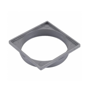 Porta Grelha Quadrado 100mm 10x10 Cinza Tigre