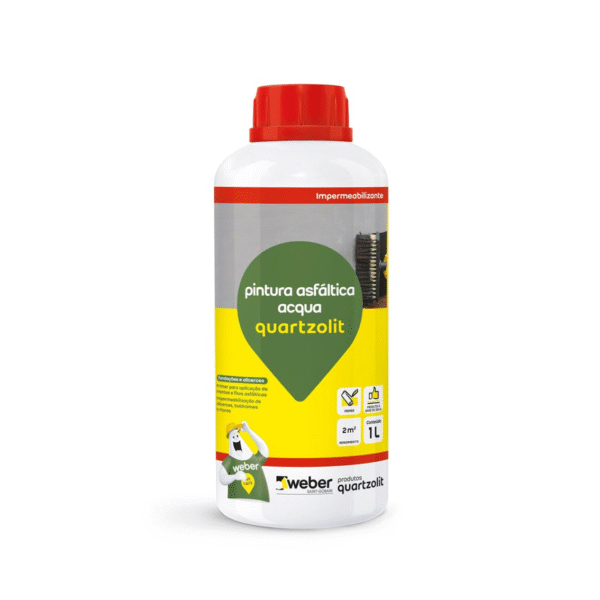 Pintura Asfaltica 1l Quartzolit