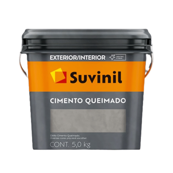 Cimento Queimado 5kg Tunel De Concreto Suvinil