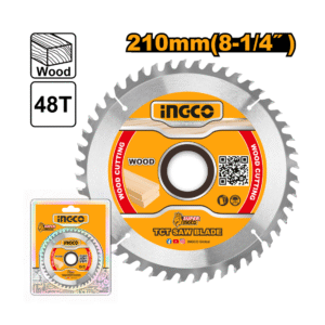 DISCO DE SERRA ESQUADRIA P/MADEIRA 210MMX48D INGCO TSB121022