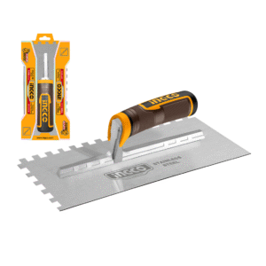 DESEMPENADEIRA ACO INOX DENTADA 280X130MM INGCO HPTT28138