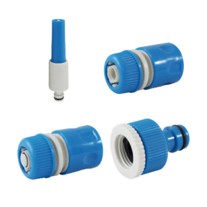 ESGUICHO P/MANGUEIRA 4PCS AZUL E CINZA PLASTILIT