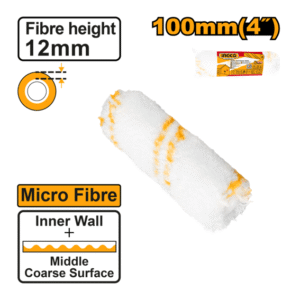 ROLO DE MICRO FIBRA REFIL 12X100MM INGCO HRC3610016