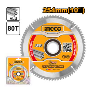 DISCO DE SERRA ESQUADRIA P/MADEIRA 254MMX80D INGCO TSB325428